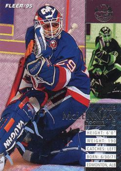 #127 Jamie McLennan - New York Islanders - 1994-95 Fleer Hockey