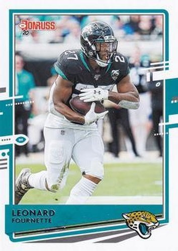 #127 Leonard Fournette - Jacksonville Jaguars - 2020 Donruss Football