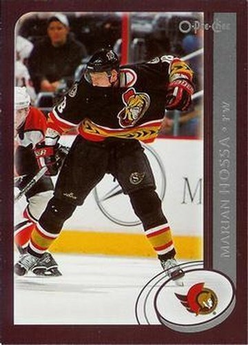#127 Marian Hossa - Ottawa Senators - 2002-03 O-Pee-Chee Hockey