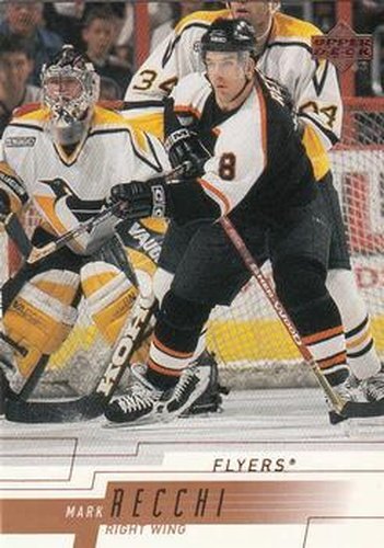 #127 Mark Recchi - Philadelphia Flyers - 2000-01 Upper Deck Hockey