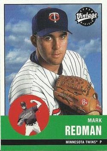 #127 Mark Redman - Minnesota Twins - 2001 Upper Deck Vintage Baseball