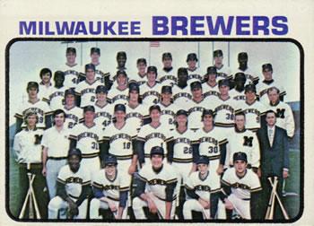 #127 Milwaukee Brewers - Milwaukee Brewers - 1973 Topps Baseball