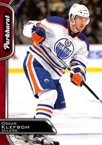 #127 Oscar Klefbom - Edmonton Oilers - 2016-17 Parkhurst - Red Hockey