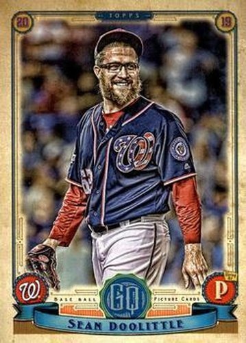 #127 Sean Doolittle - Washington Nationals - 2019 Topps Gypsy Queen Baseball