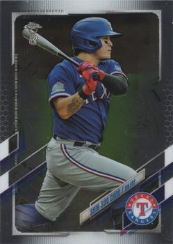 #127 Shin-Soo Choo - Texas Rangers - 2021 Topps Chrome Ben Baller Edition Baseball