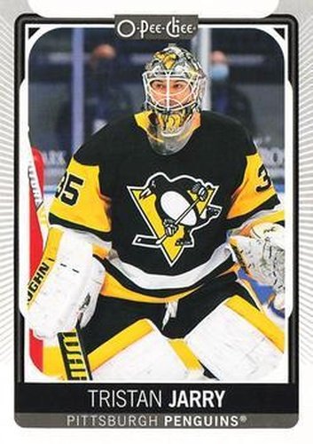 #127 Tristan Jarry - Pittsburgh Penguins - 2021-22 O-Pee-Chee Hockey