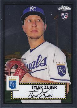 #127 Tyler Zuber - Kansas City Royals - 2021 Topps Chrome Platinum Anniversary Baseball
