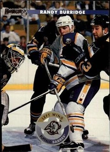 #127 Randy Burridge - Buffalo Sabres - 1996-97 Donruss Hockey