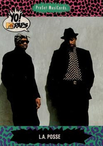 #127 L.A. Posse - 1991 Pro Set Yo! MTV Raps