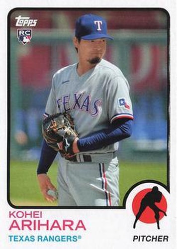 #127 Kohei Arihara - Texas Rangers - 2021 Topps Archives Baseball