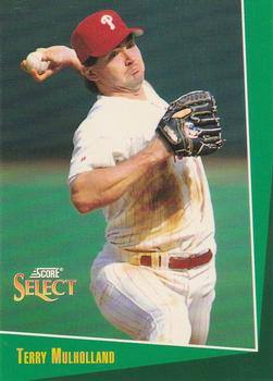 #127 Terry Mulholland - Philadelphia Phillies - 1993 Select Baseball