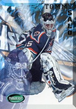 #128 Tommy Salo - New York Islanders - 1995-96 Parkhurst International Hockey