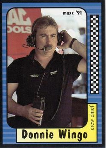 #128 Donnie Wingo - Bud Moore Engineering - 1991 Maxx Racing