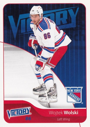 #128 Wojtek Wolski - New York Rangers - 2011-12 Upper Deck Victory Hockey