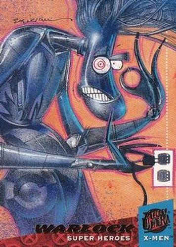 #128 Warlock - 1994 Ultra X-Men