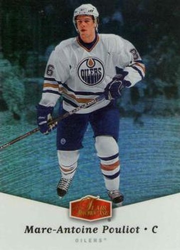 #128 Marc-Antoine Pouliot - Edmonton Oilers - 2006-07 Flair Showcase Hockey