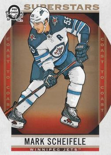 #128 Mark Scheifele - Winnipeg Jets - 2018-19 O-Pee-Chee Coast to Coast Hockey