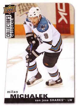 #128 Milan Michalek - San Jose Sharks - 2008-09 Collector's Choice Hockey