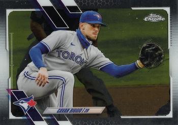 #128 Cavan Biggio - Toronto Blue Jays - 2021 Topps Chrome Baseball