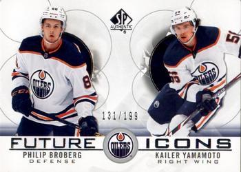 #128 Philip Broberg / Kailer Yamamoto - Edmonton Oilers - 2020-21 SP Authentic Hockey