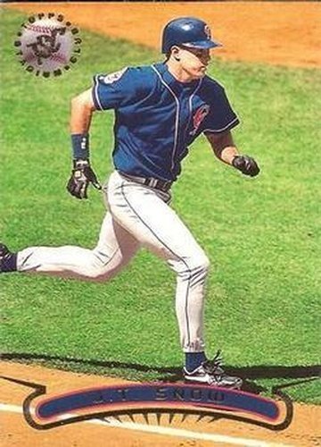 #128 J.T. Snow - California Angels - 1996 Stadium Club Baseball