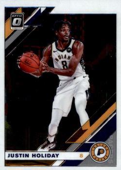 #128 Justin Holiday - Indiana Pacers - 2019-20 Donruss Optic Basketball