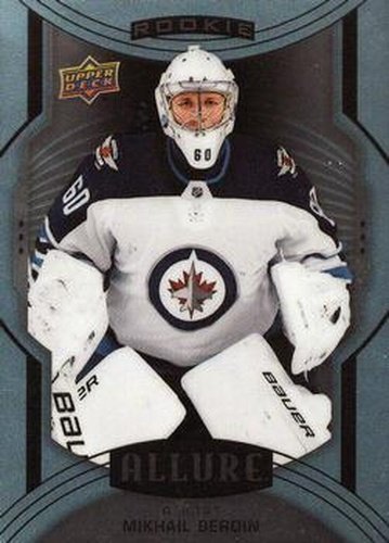 #128 Mikhail Berdin - Winnipeg Jets - 2020-21 Upper Deck Allure Hockey