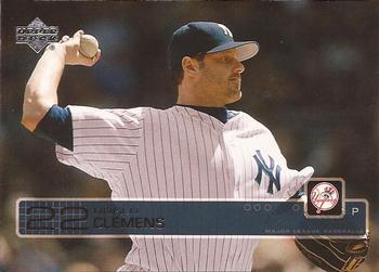 #128 Roger Clemens - New York Yankees - 2003 Upper Deck Baseball