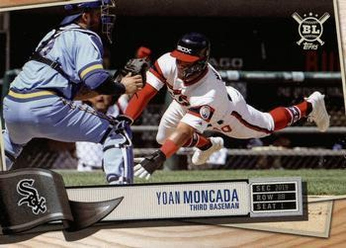 #128 Yoan Moncada - Chicago White Sox - 2019 Topps Big League Baseball