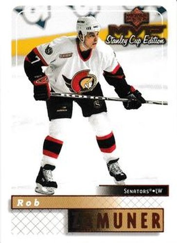 #128 Rob Zamuner - Ottawa Senators - 1999-00 Upper Deck MVP Stanley Cup Edition Hockey