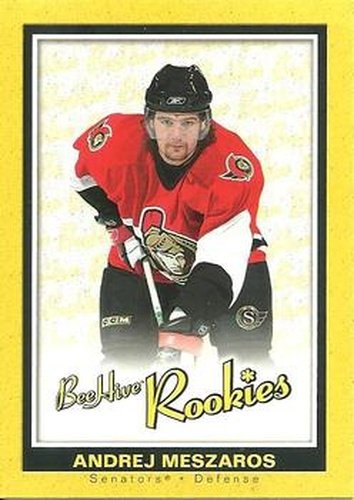 #128 Andrej Meszaros - Ottawa Senators - 2005-06 Upper Deck Beehive Hockey