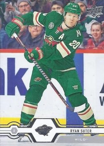 #129 Ryan Suter - Minnesota Wild - 2019-20 Upper Deck Hockey