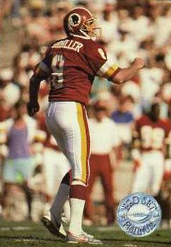 #129 Chip Lohmiller - Washington Redskins - 1991 Pro Set Platinum Football
