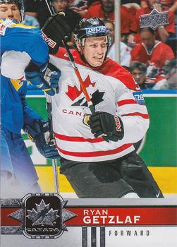 #129 Ryan Getzlaf - Canada - 2017-18 Upper Deck Canadian Tire Team Canada Hockey