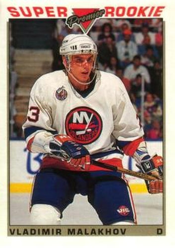#129 Vladimir Malakhov - New York Islanders - 1993-94 O-Pee-Chee Premier Hockey