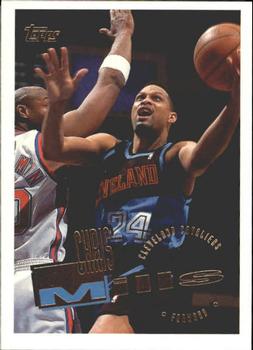 #129 Chris Mills - Cleveland Cavaliers - 1995-96 Topps Basketball