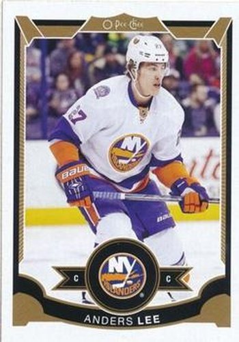 #129 Anders Lee - New York Islanders - 2015-16 O-Pee-Chee Hockey