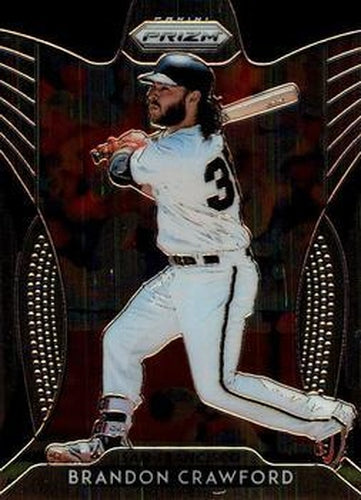 #129 Brandon Crawford - San Francisco Giants - 2019 Panini Prizm Baseball