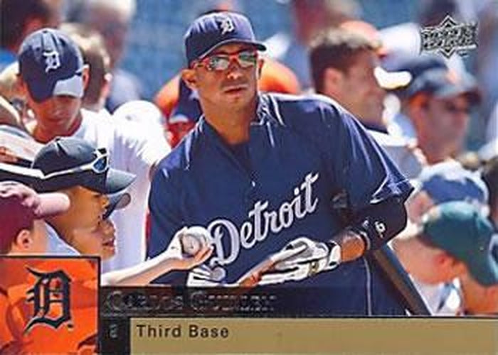 #129 Carlos Guillen - Detroit Tigers - 2009 Upper Deck Baseball