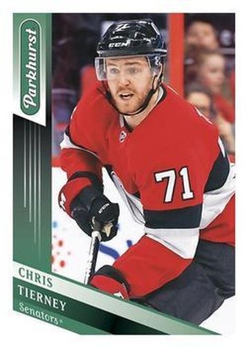 #129 Chris Tierney - Ottawa Senators - 2019-20 Parkhurst Hockey
