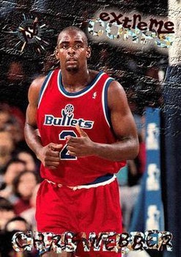 #129 Chris Webber - Washington Bullets - 1995-96 Stadium Club Basketball