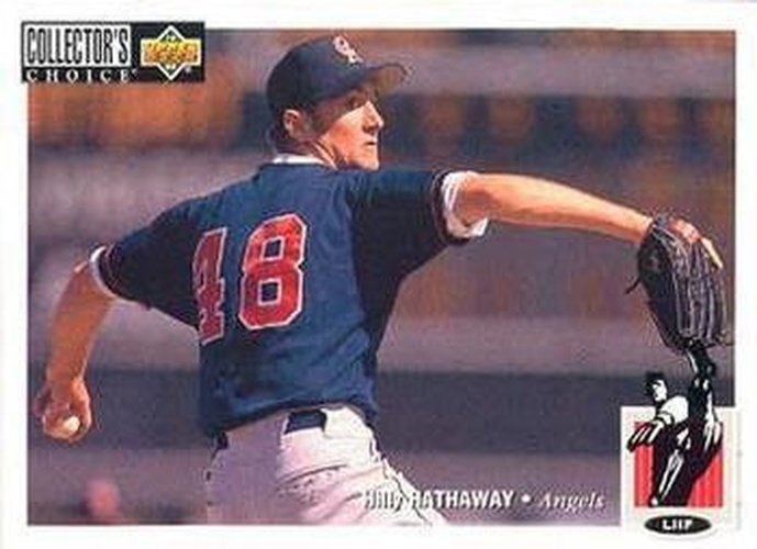 #129 Hilly Hathaway - California Angels - 1994 Collector's Choice Baseball