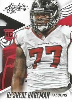 #129 Ra'Shede Hageman - Atlanta Falcons - 2014 Panini Absolute - Retail Football