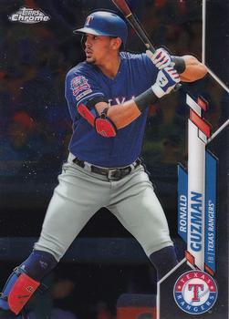 #129 Ronald Guzman - Texas Rangers - 2020 Topps Chrome Baseball