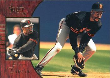 #129 Shawon Dunston - San Francisco Giants - 1996 Select Baseball