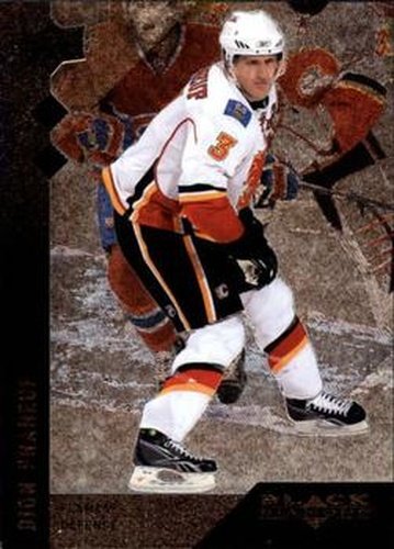 #129 Dion Phaneuf - Calgary Flames - 2009-10 Upper Deck Black Diamond Hockey