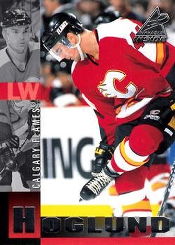 #129 Jonas Hoglund - Calgary Flames - 1997-98 Pinnacle Inside Hockey