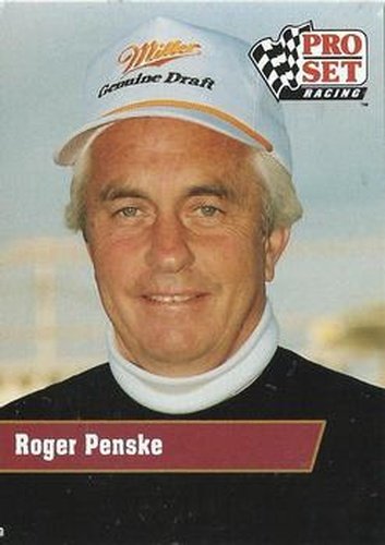 #12 Roger Penske - Penske Racing South - 1991 Pro Set Racing