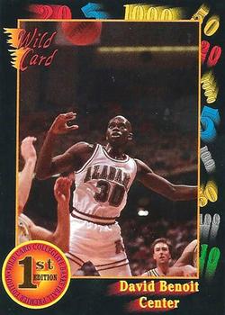 #12 David Benoit - Alabama Crimson Tide - 1991-92 Wild Card Basketball