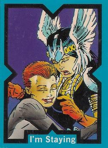 #12 I'm Staying - 1991 Marvel Comic Images X-Force